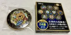 くまのプーさん　金バッジ　ディズニー