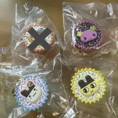 たまごっち　手作りおやつチャーム　まめっち　ふらわっち　みみっち