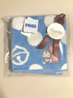 新品未開封　ドラえもん　タオルハンカチ　どこでもドア