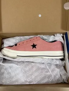 CONVERSE ONE STAR スエード ダスティピンク 訳あり24.5新品 - メルカリ