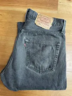 「希少」90s Levi's 501 ブラック W32 USA 後染め