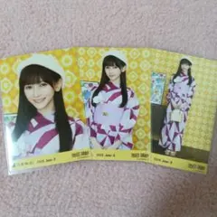 乃木坂46 生写真 池田瑛紗 真夏の全国ツアー2026 浴衣 5種コンプ 美品