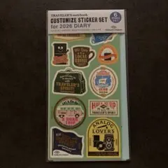 トラベラーズノート　2026年シールセット