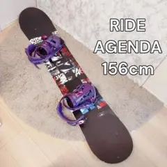 RIDE スノーボード AGENDA 156CM 値下げ中！ RIDE SNOWBOARDS 2024-2025 『 AGENDA 』 ライド アジェンダ