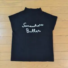 coca コカ ボトルネック サマーニット ロゴ 　半袖