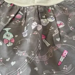 メゾピアノ　コスメ柄スカート　120