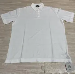【新品未使用タグ付】ザノーネ ZANONE ポロシャツ ホワイト Lサイズ 新品未使用タグ付】ザノーネ ZANONE ポロシャツ ホワイト L