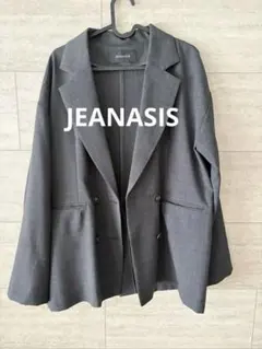 JEANASIS テーラードジャケット グレーのサムネイル