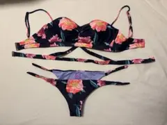 ALEXIA STAM アリシアスタン フリルビキニ ピンクアガベ 上下セット