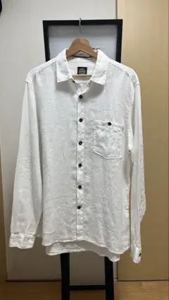 STONE ISLAND 90s リネンシャツ ホワイト archiveのサムネイル