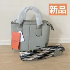 新品✨FIRANO グリーン レザー ハンドバッグ ショルダーバッグ
