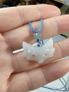 R1-0507天然本翡翠《本物保証》翡翠ペンダント 片　一品一図