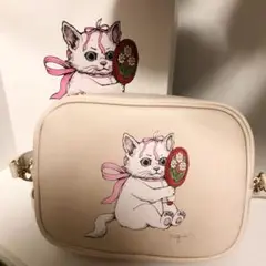【美品】【箱付き】ヒグチユウコ　ディズニー　マリー　ショルダーバッグ