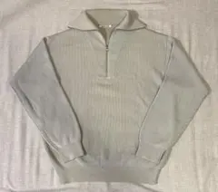 【メンズ 着用数回 美しい光沢】オーラリー ハーフジップスウェット サイズ3 メンズ 着用数回 美しい光沢】オーラリー ハーフジップ