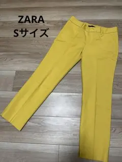 【ZARA WOMAN 】イエロー スラックス