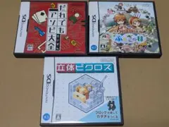 DSだれでもアソビ大全/牧場物語ふたごの村/立体ピクロス