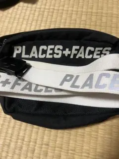 PLACES+FACES ショルダーバッグ black ベルト付きのサムネイル