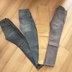 gap kids 120 125　130 キッズ用ロングパンツ4本セット