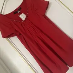 新品★MICHEL KLEIN ミッシェルクラン　カットソー　M ブラウス