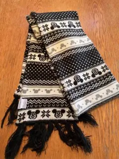 ミッキー柄　東京ディズニーリゾート　マフラー