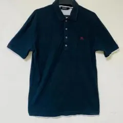 BURBERRY BLACK LABEL ポロシャツ サイズL 刺繍ロゴのサムネイル