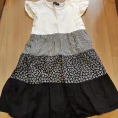 BeBe 半袖ワンピース(130cm)