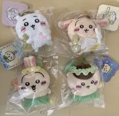 ふわぱた エンジェル ちいかわ うさぎ+うさぎ くりまんじゅう 映画 マスコット