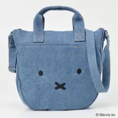 デニム動物顔ショルダーバッグ