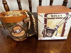 MOLLY winter fit check チェック柄ミニバッグ