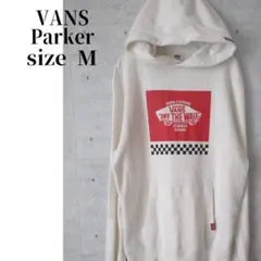 VANS OFF THE WALLパーカー　プリント　ホワイト　サイズMのサムネイル