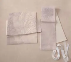 作り帯　2部式　夏帯　名古屋帯　着物