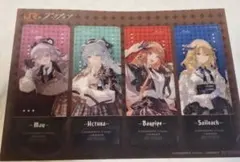 アークナイツ　JR東海　クリア特典しおり　サイラッハメイイースチナバクパイプ