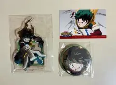 ヒロアカ ユアネクスト アニメイト特典　アクスタ　缶バッジ　緑谷出久