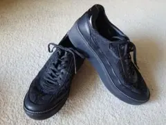 ホーキンス　MELISSA 5ローカットスニーカー　ラメ入りレース厚底 23cmのサムネイル