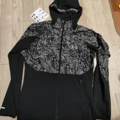 アンダーアーマー ストーム ランニングジャケット 撥水 カモフラ SM 黒