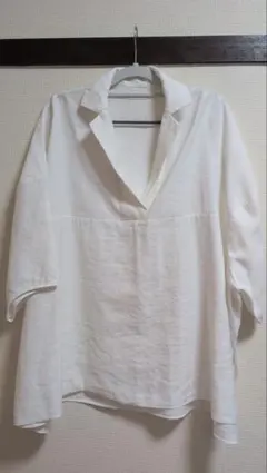 【antiqua】ビッグドルマンシャツ シャツ レディース トップスのサムネイル