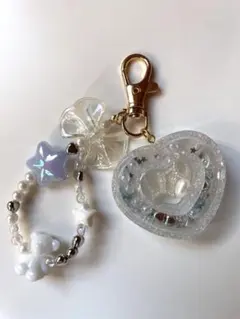 名入れ可能♡ シャカシャカハートチャーム