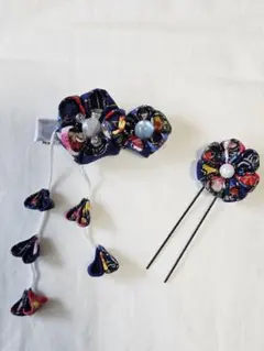和装・和小物 ヘアアクセサリー 2点セット