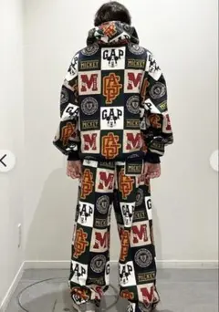 Gap x ディズニー ヴィンテージ ミッキーマウス ロゴ スウェットパンツ