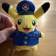 ポケモンセンター 駅長ピカチュウ マスコット アミュプラザ鹿児島