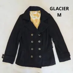 グラシア GLACIER ピーコート 黒 Mのサムネイル