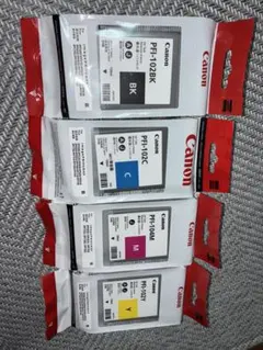 Canon PFI-102 インクタンク 4色セット - メルカリ