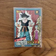 ドラゴンボールZ カードダス スーパーバトル 628 悟空＆ブルマ 1995年製