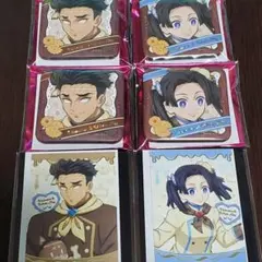 鬼滅の刃 バレンタイン ホワイトデー 缶バッジ カード アオイ 行冥 6点