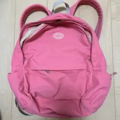 ピンク バックパック シンプル