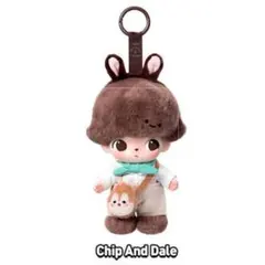 POPMART DIMOO WORLDぬいぐるみチェーン チップとデール