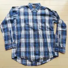 エディーバウアー M 長袖シャツ Marin Poplin 黒タグ　J5