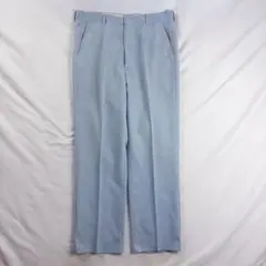 ビンテージ古着 70s ノータック ストライプ タロン レトロ ワイドスラックス