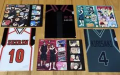 黒子のバスケ　シール　クリアファイルセット