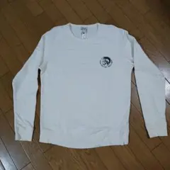 DIESEL トレーナー Sサイズ　アイボリー